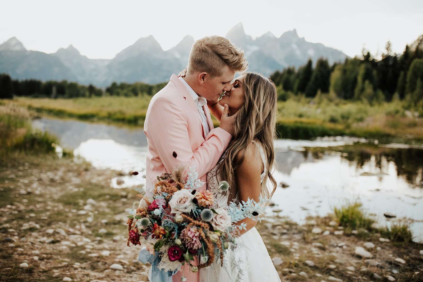 Sweet Stylish Elopement Inspiration at Grand Teton National Park