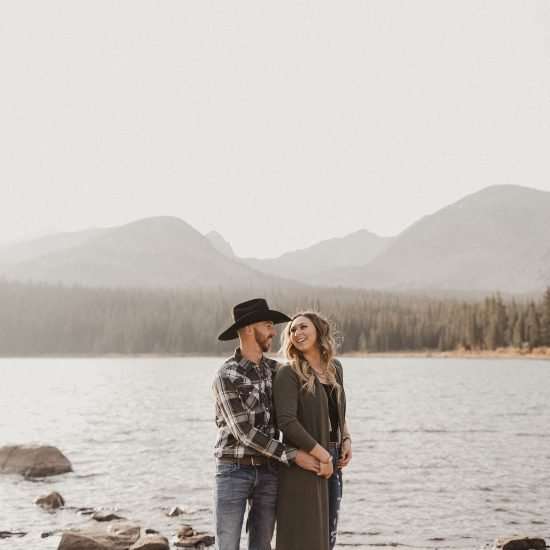 Playful and Affectionate Colorado Engagement