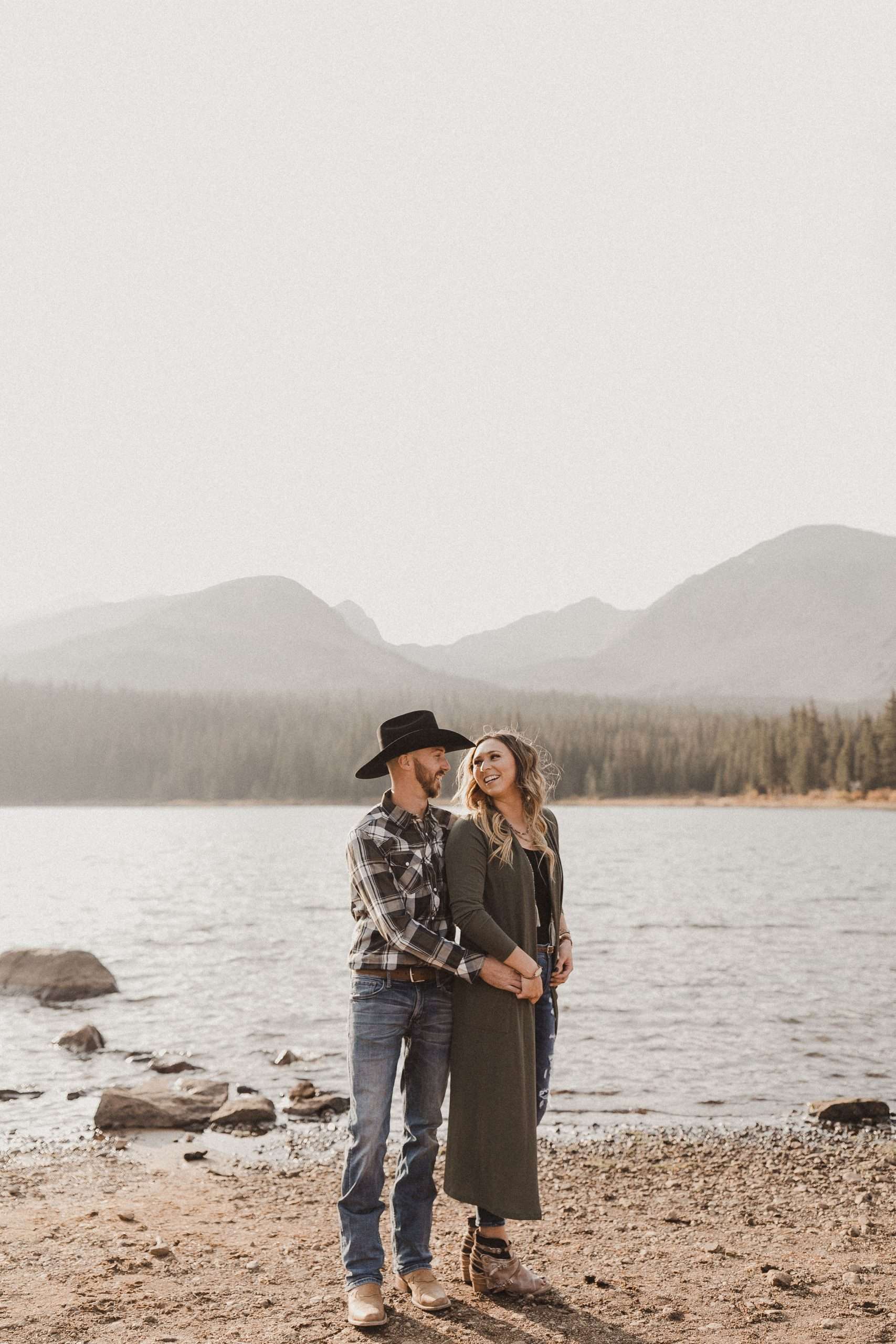 Playful and Affectionate Colorado Engagement