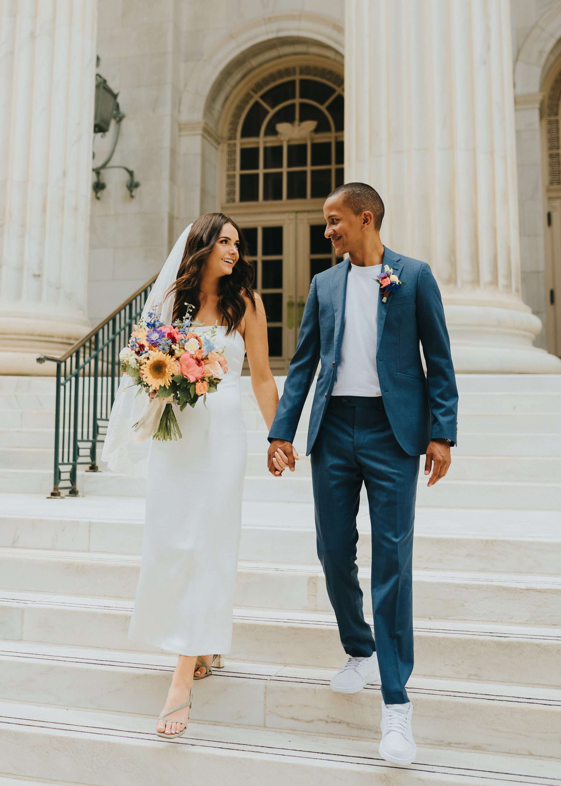 Cool and Casual Modern Downtown Denver Wedding