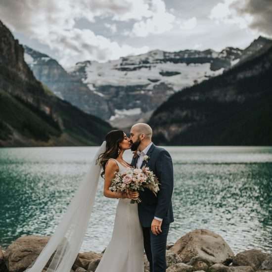 Idyllic Garden Inspired Elopement at Chateau Lake Louise