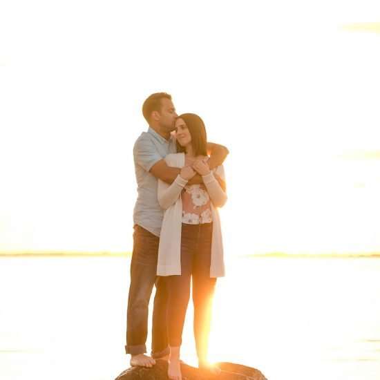 White Rock Beach Engagement