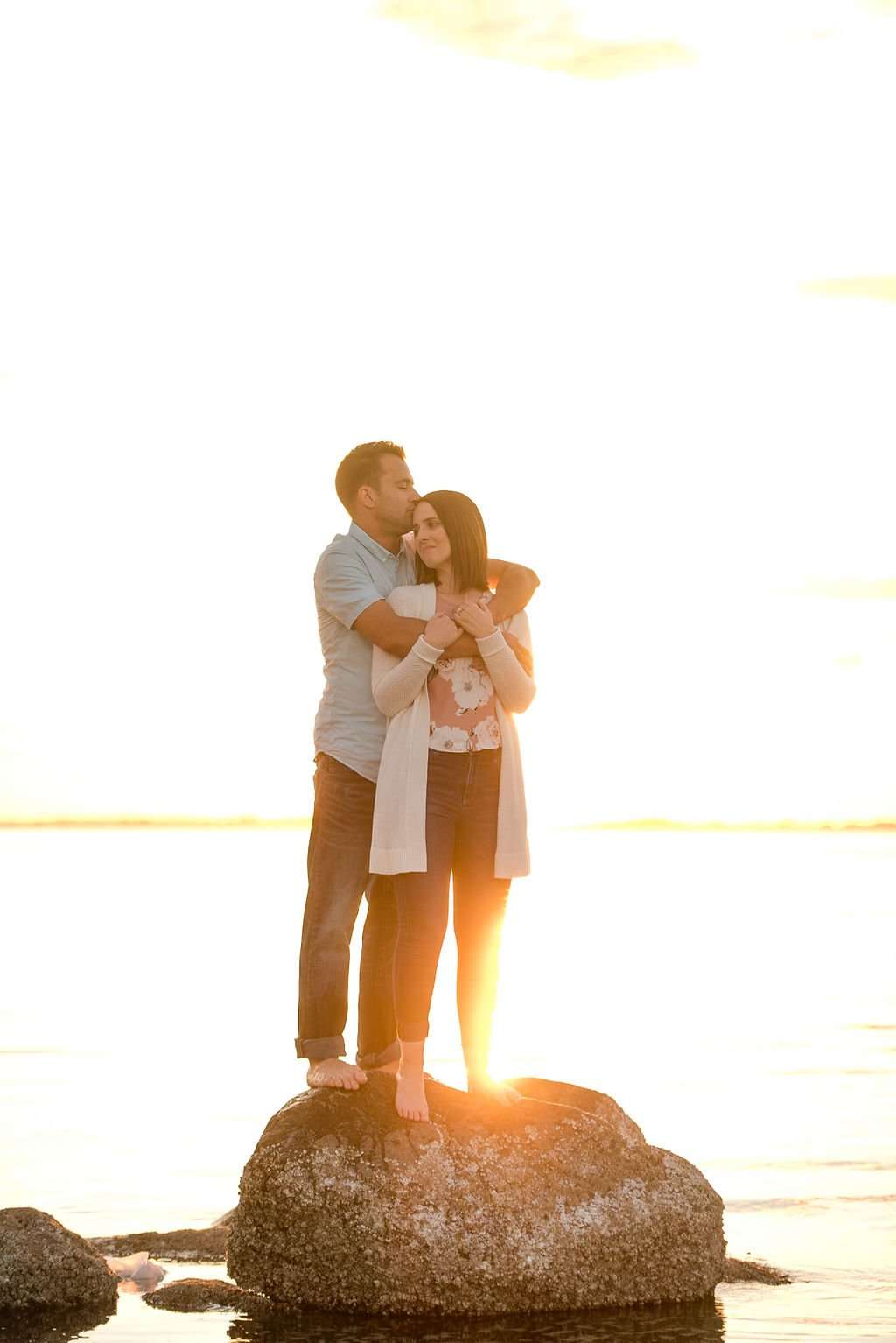 White Rock Beach Engagement