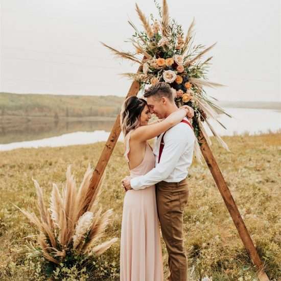 Citrus Infused River Valley Elopement Inspiration