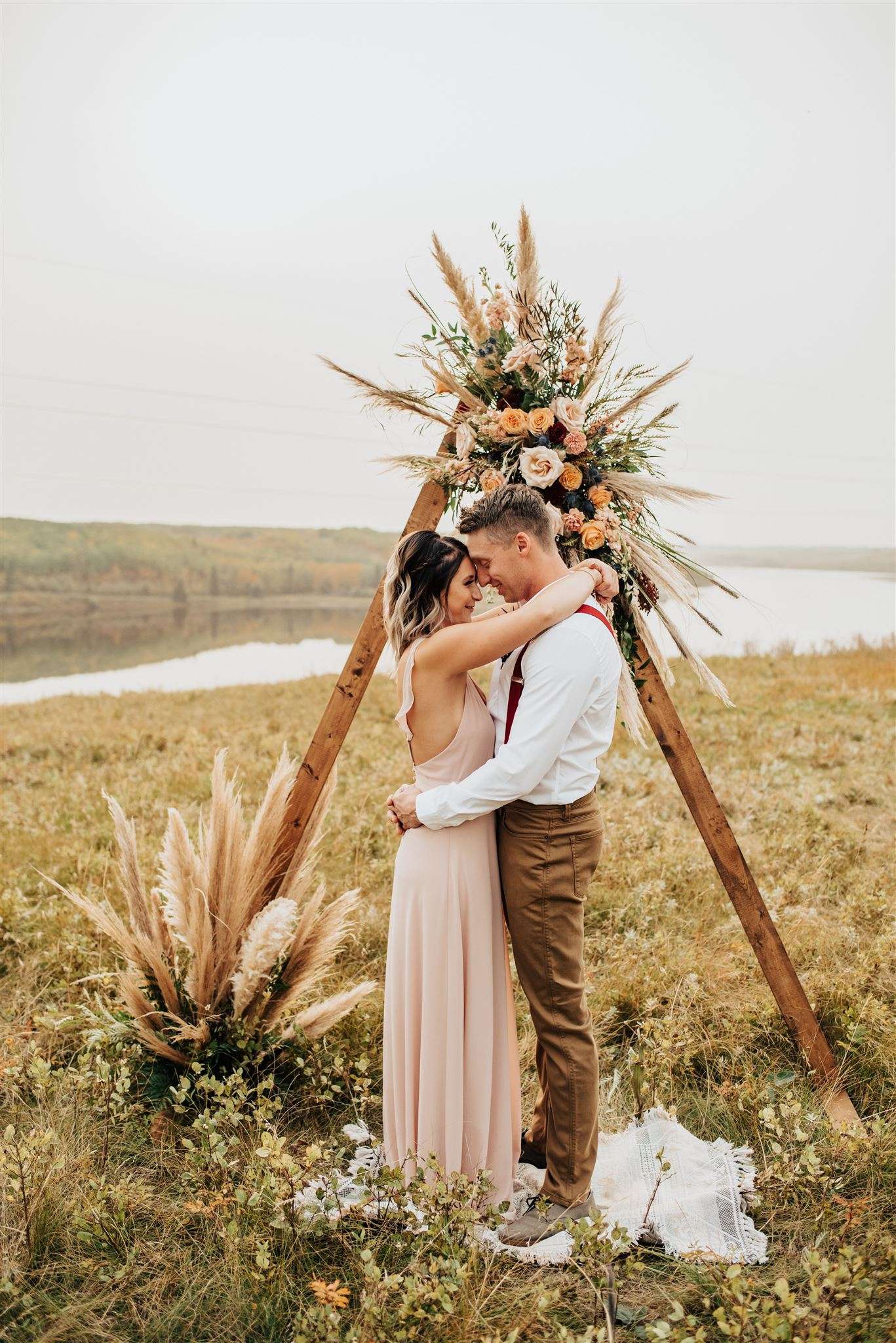 Citrus Infused River Valley Elopement Inspiration