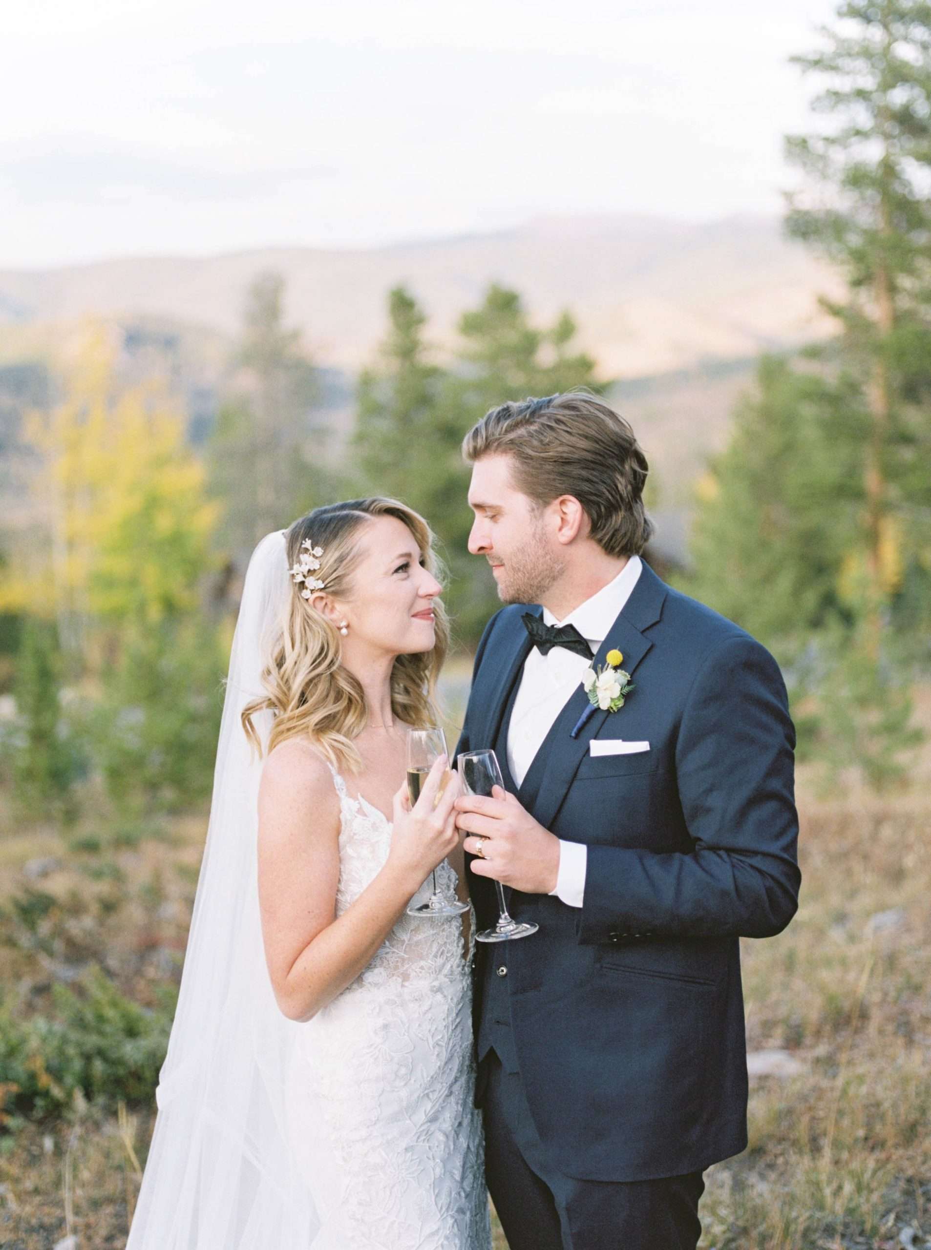 Relaxed Glamour Wedding in Breckenridge