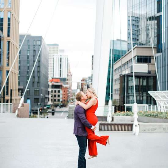 Dazzling Downtown Denver Engagement