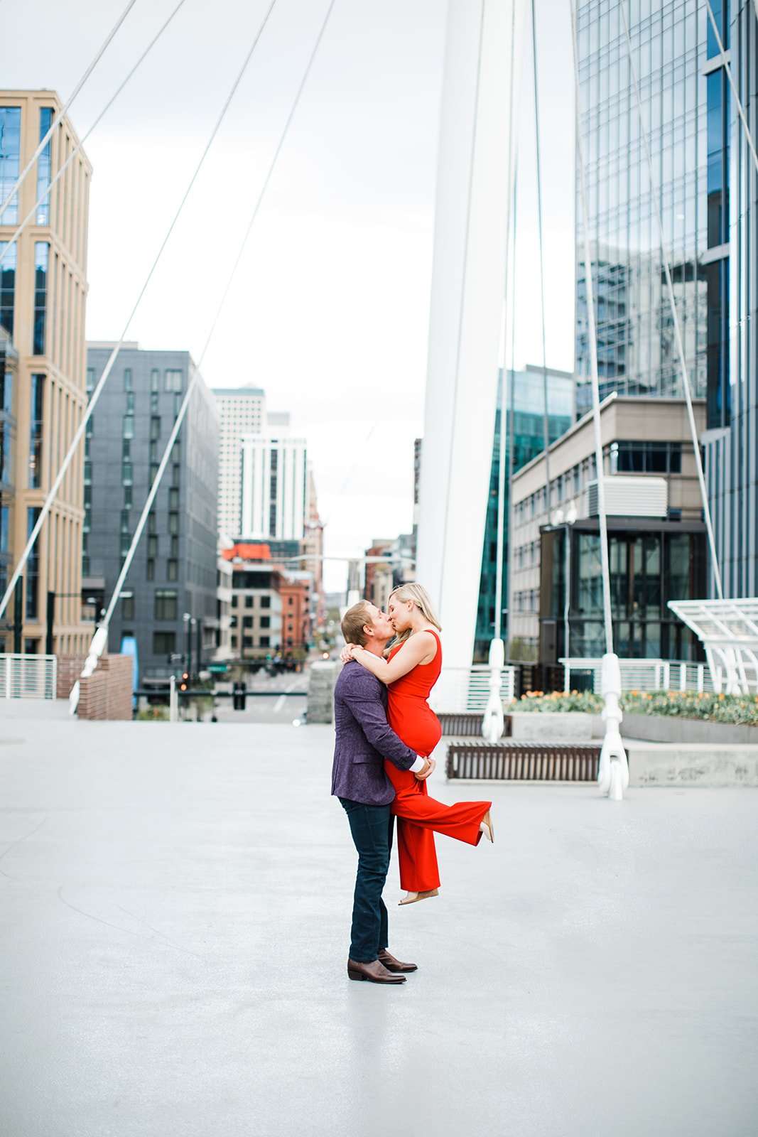Dazzling Downtown Denver Engagement