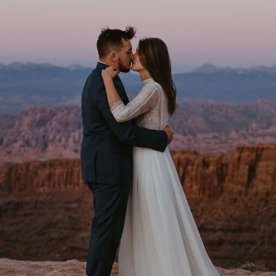 Magical and Private Moab Elopement