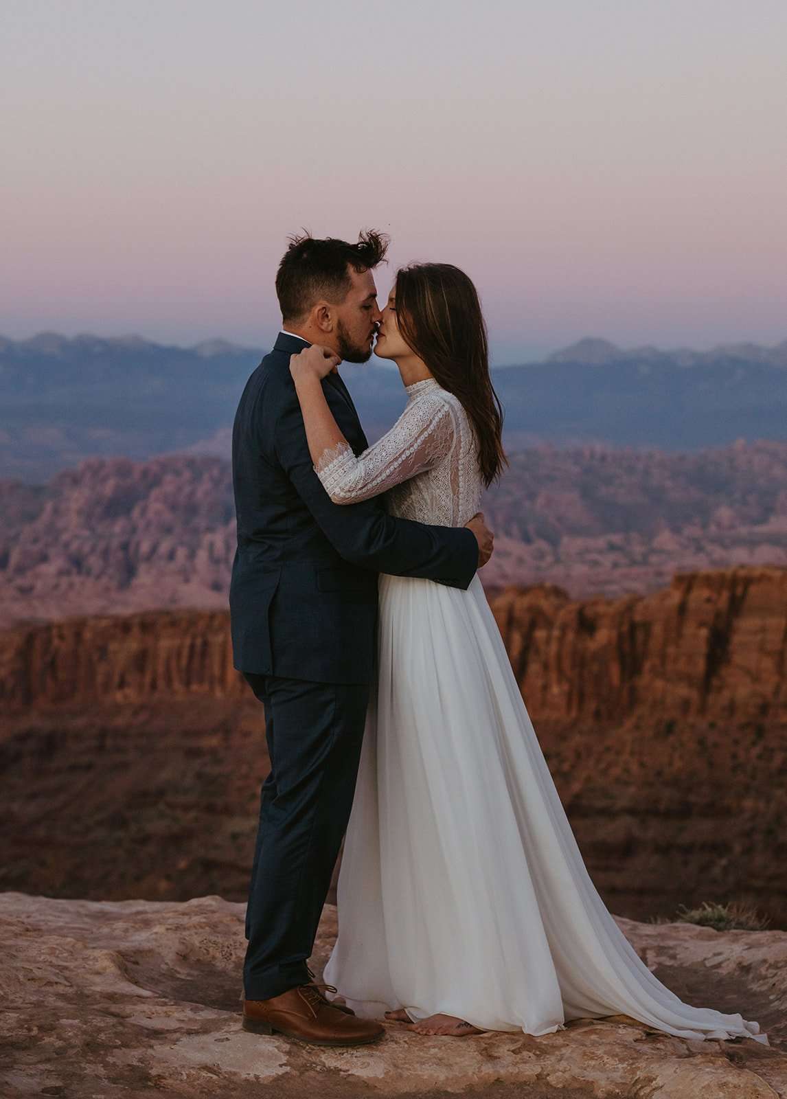 Magical and Private Moab Elopement
