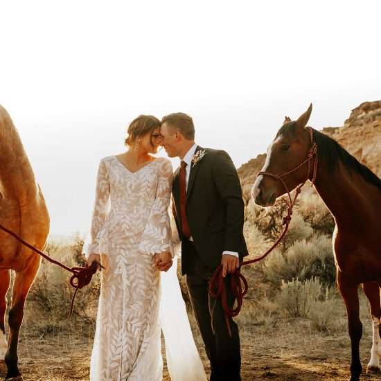 Gorgeous Idaho Falls Boho Inspired Bridals