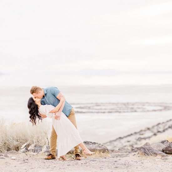 Light-Hearted and Lively Engagement at Spiral Jetty