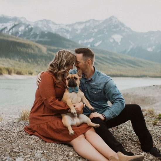 Fun and Carefree Kananaskis Engagement