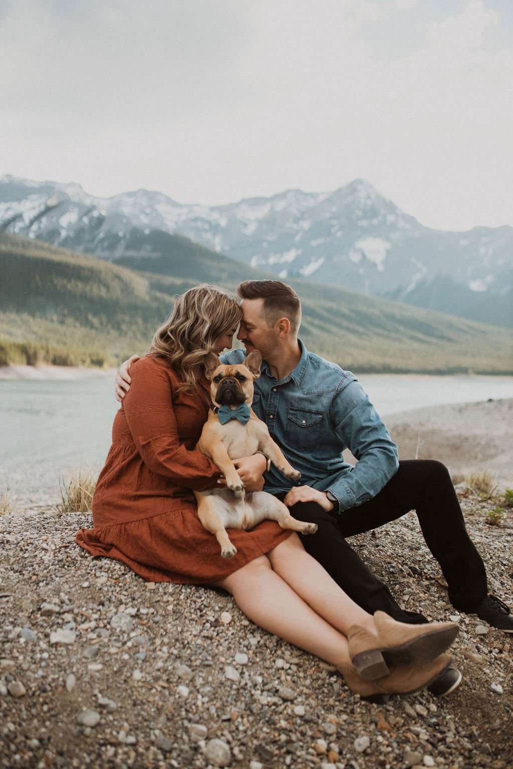 Fun and Carefree Kananaskis Engagement