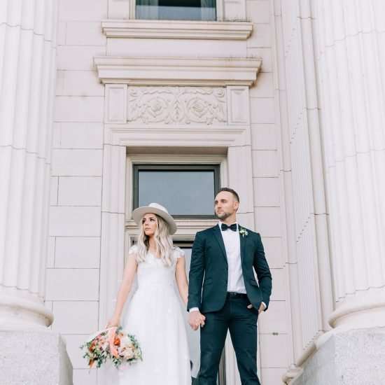 London Wedding Inspiration at Provo Historic Courthouse
