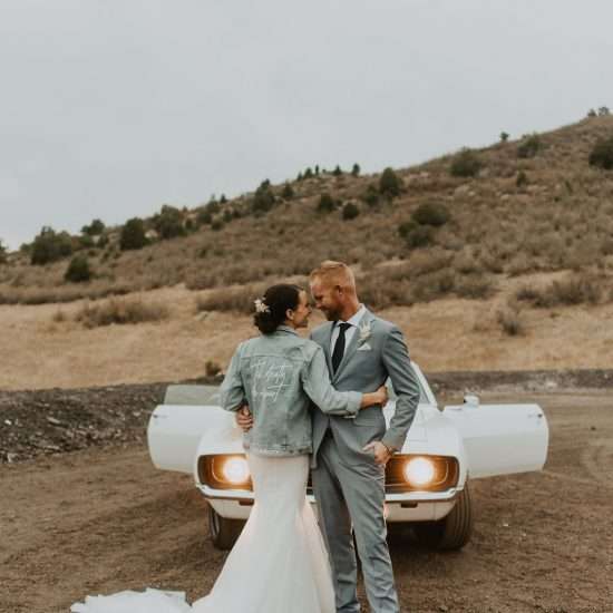 Wedding Day at the Racetrack