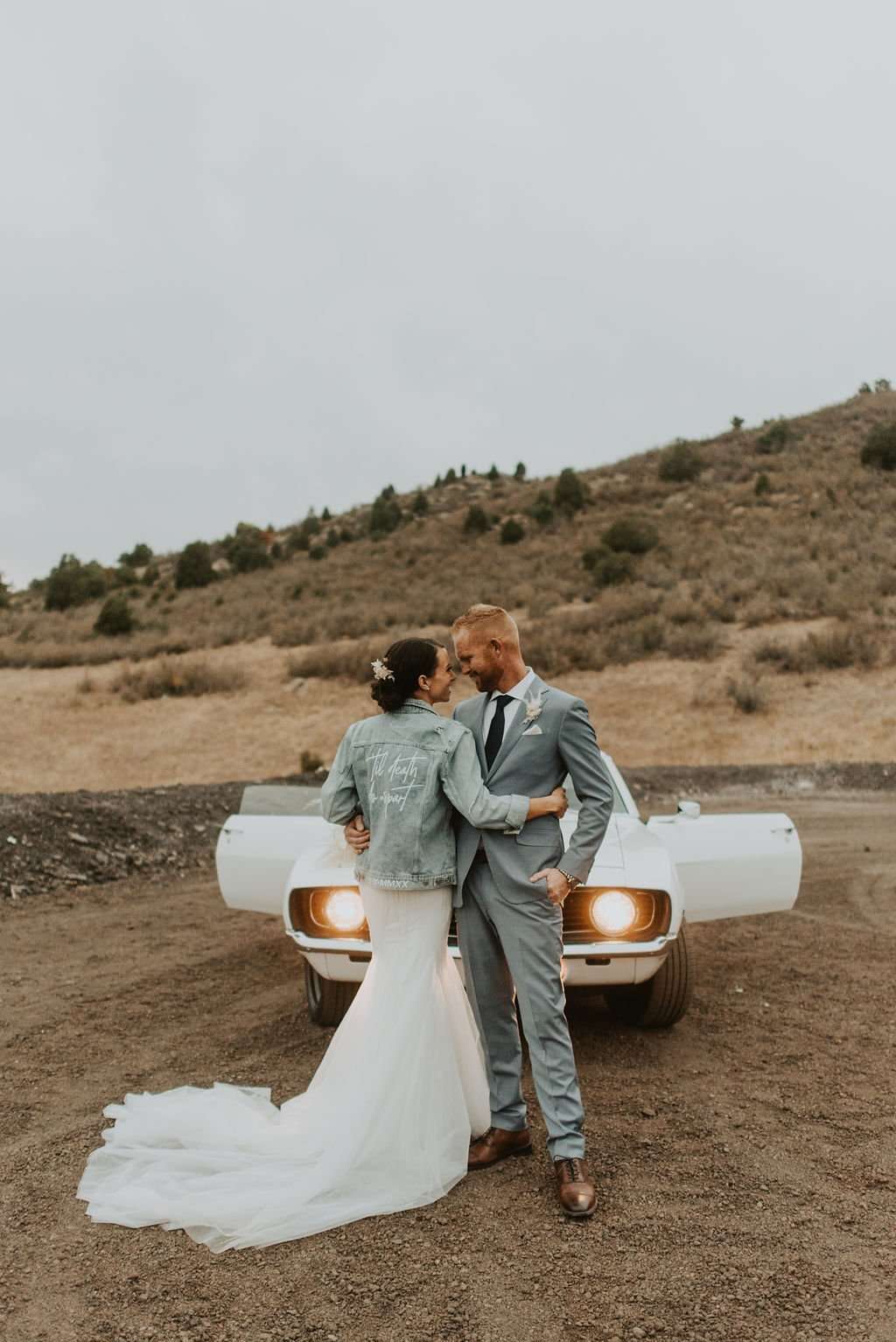 Wedding Day at the Racetrack
