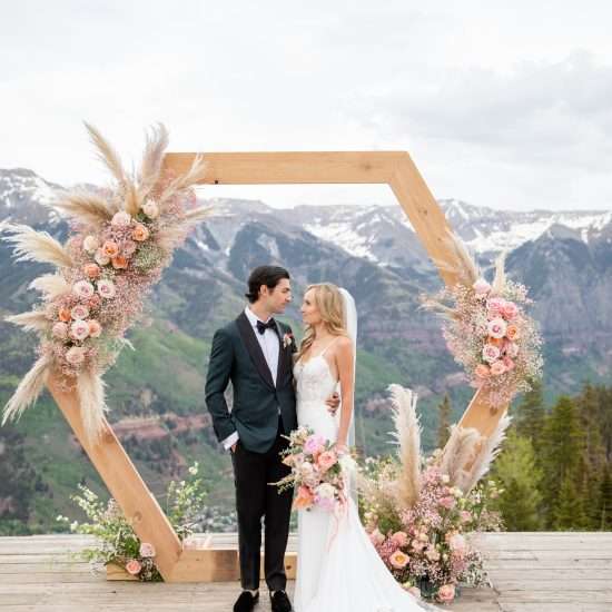A Modern Romance Wedding in Telluride