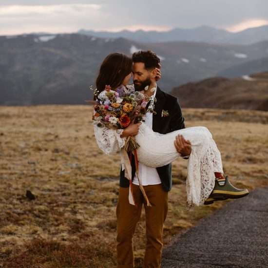 Moody Adventure Elopement at Rocky Mountain National Park