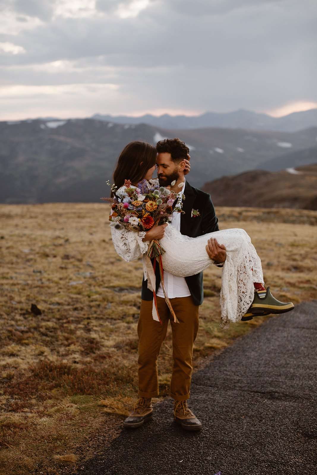 Moody Adventure Elopement at Rocky Mountain National Park