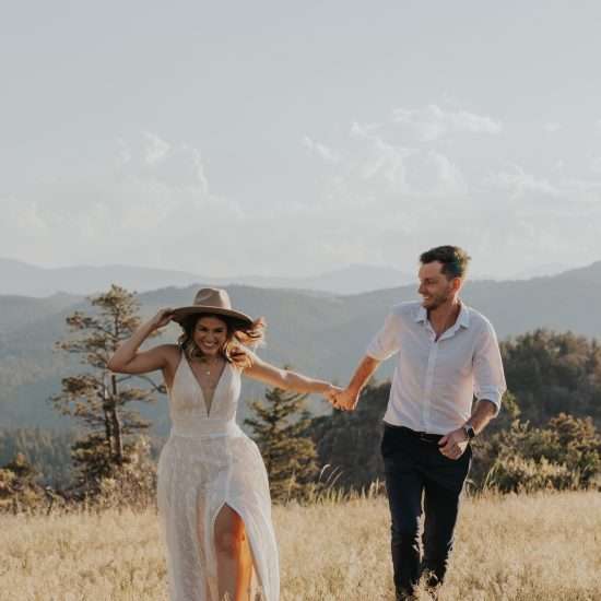Warm Summer Engagement in Evergreen