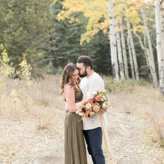 Intimate Autumn Picnic Engagement Session