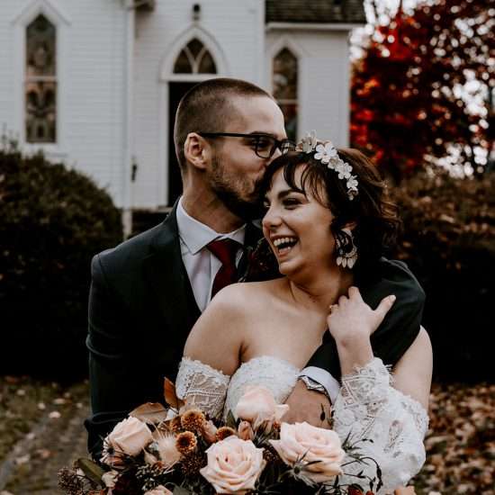 Moody and Boho Chic Fall Wedding