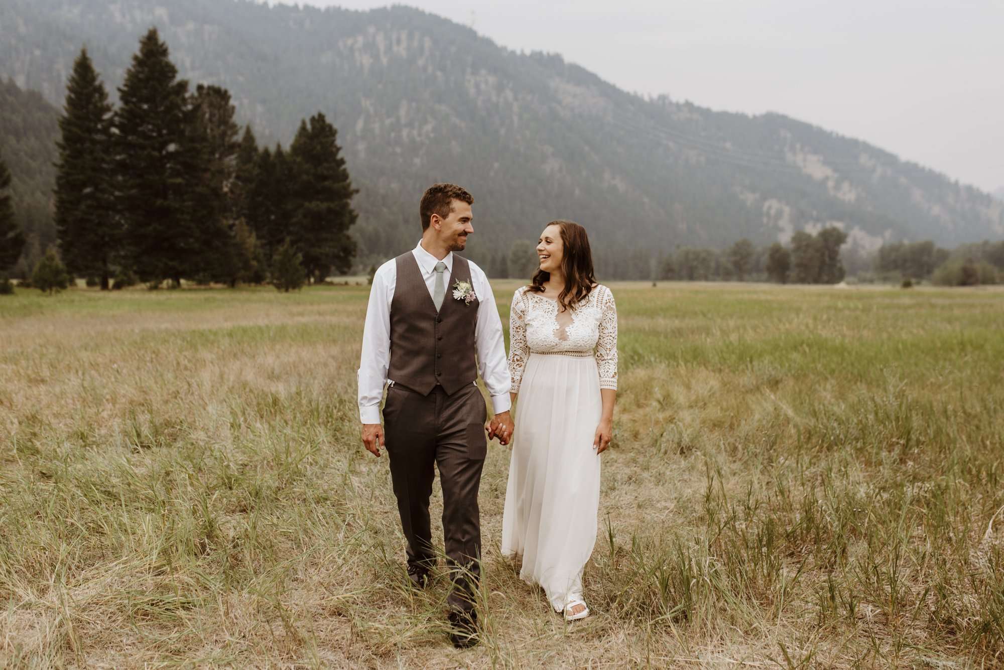 A Quaint Homegrown Wedding
