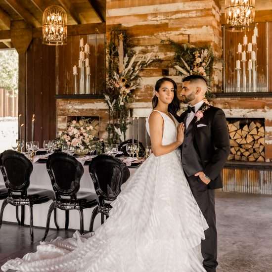 Rustic Meets Modern Luxe Wedding Inspiration