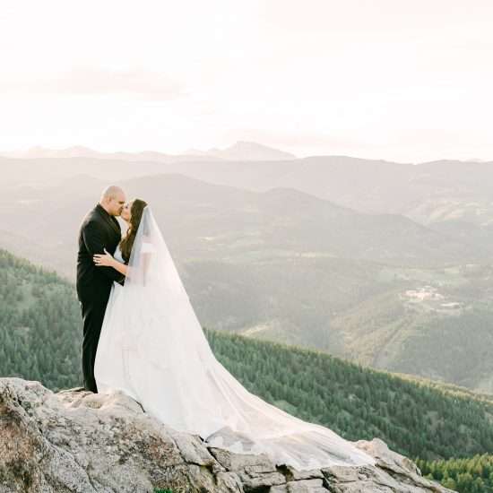 Wedding at Sunrise Amphitheater on Flagstaff Mountain
