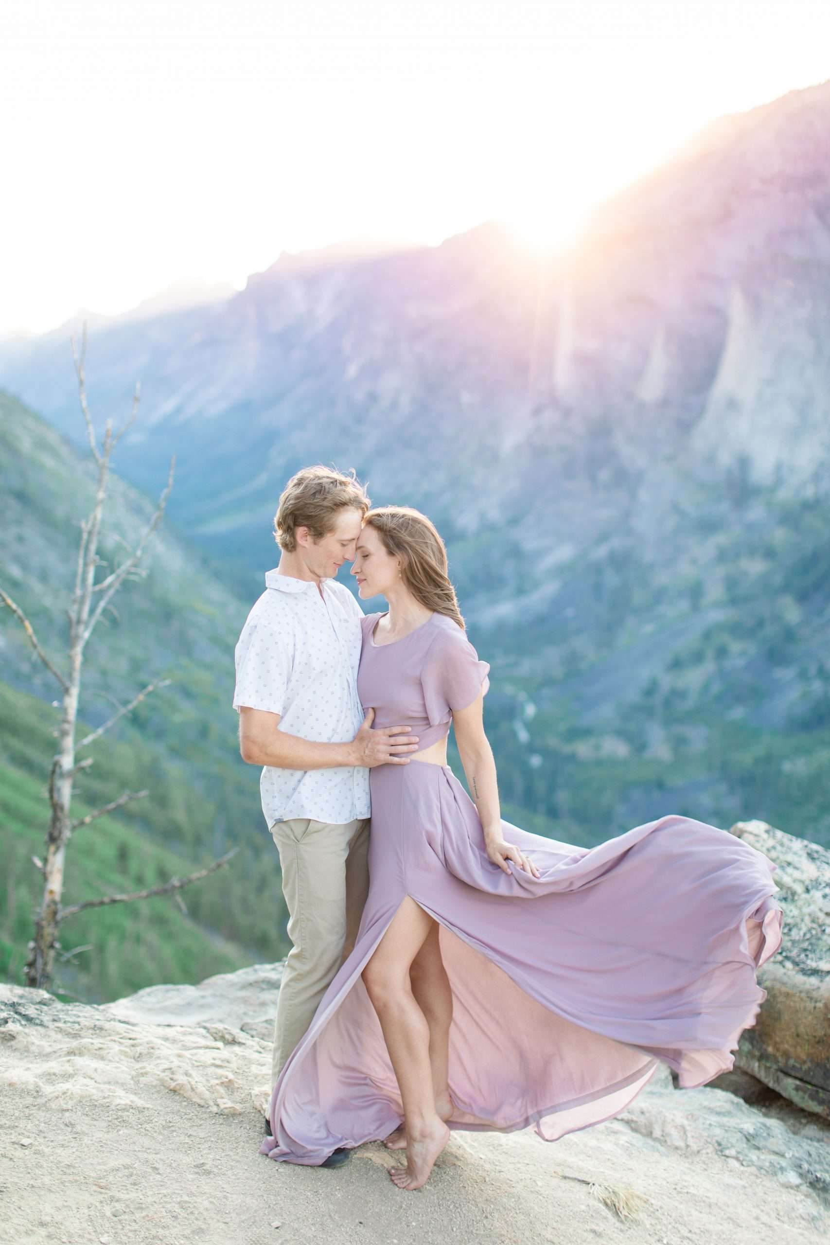 Whimsical and Romantic Bitterroot Valley Engagement