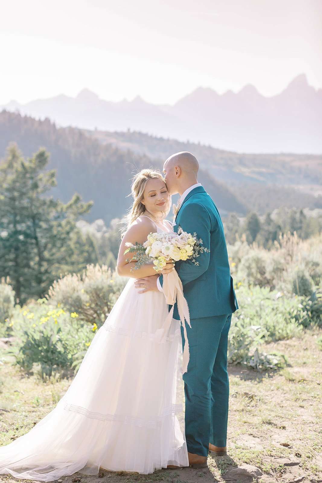 Wyoming Elopement at the Wedding Tree