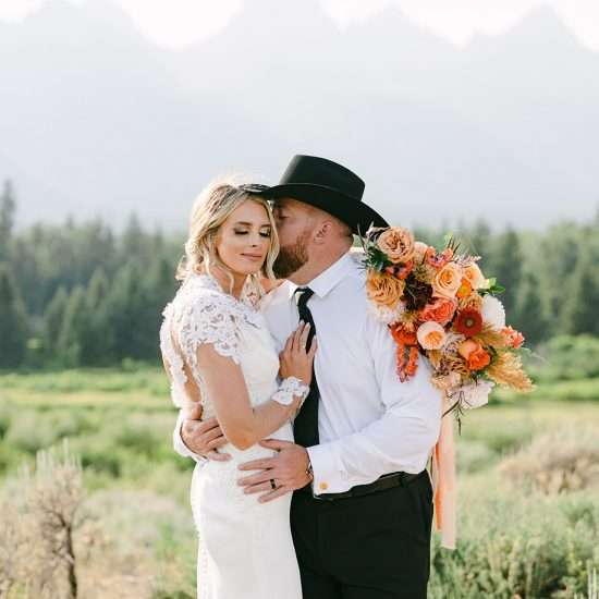 An Intimate Wedding in the Tetons
