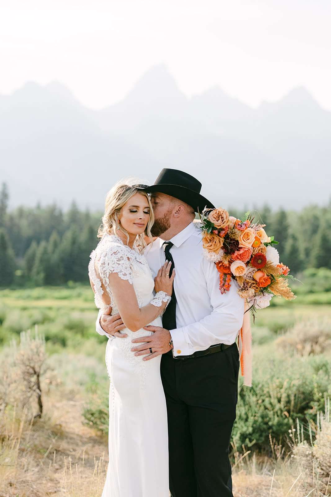 An Intimate Wedding in the Tetons