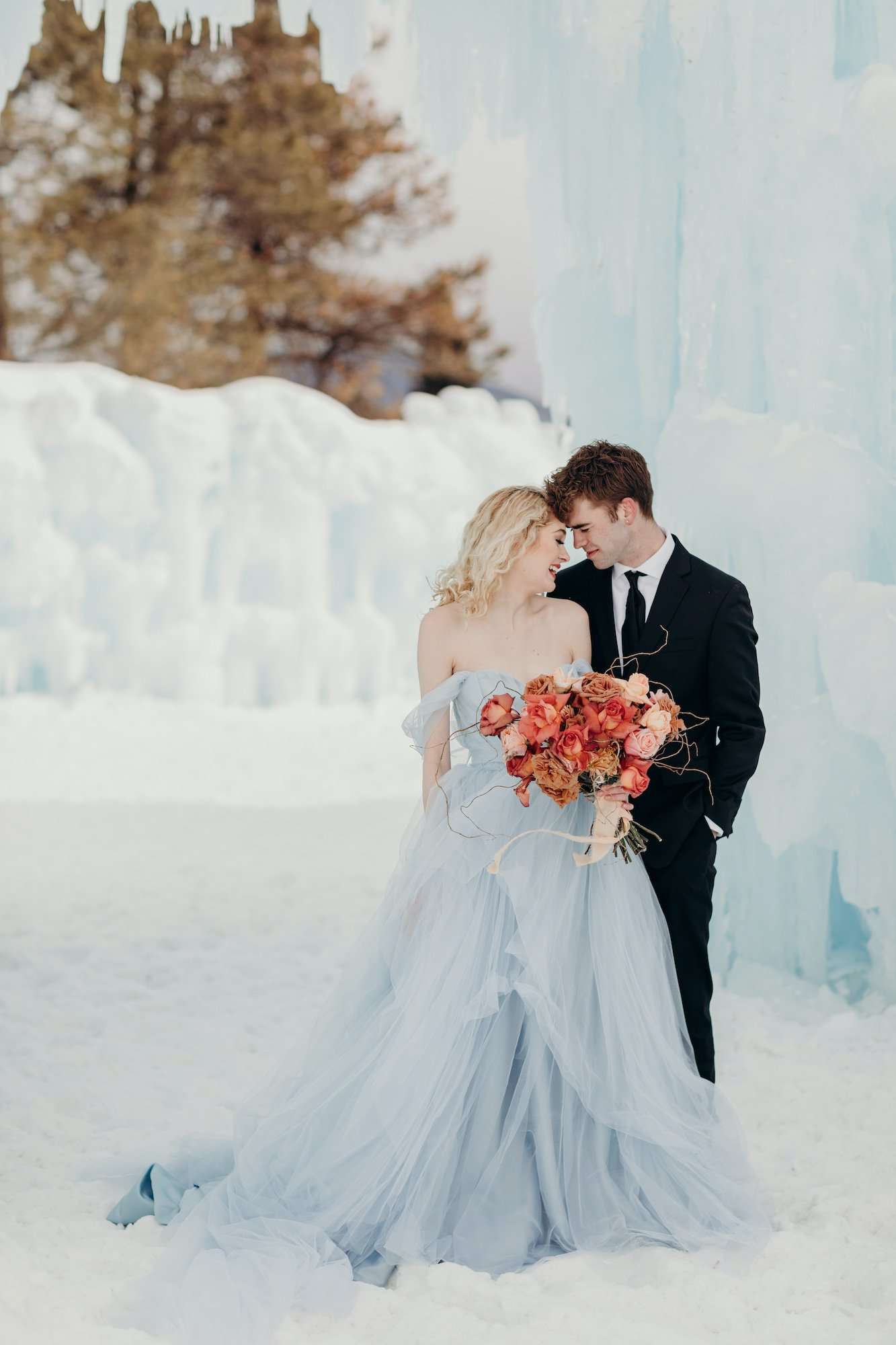 Icy and Ethereal Elopement Inspiration