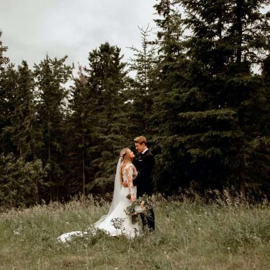 Intimate and Emotional Alberta Wedding Day