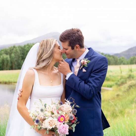 Rainy and Bright Wedding Day in Colorado