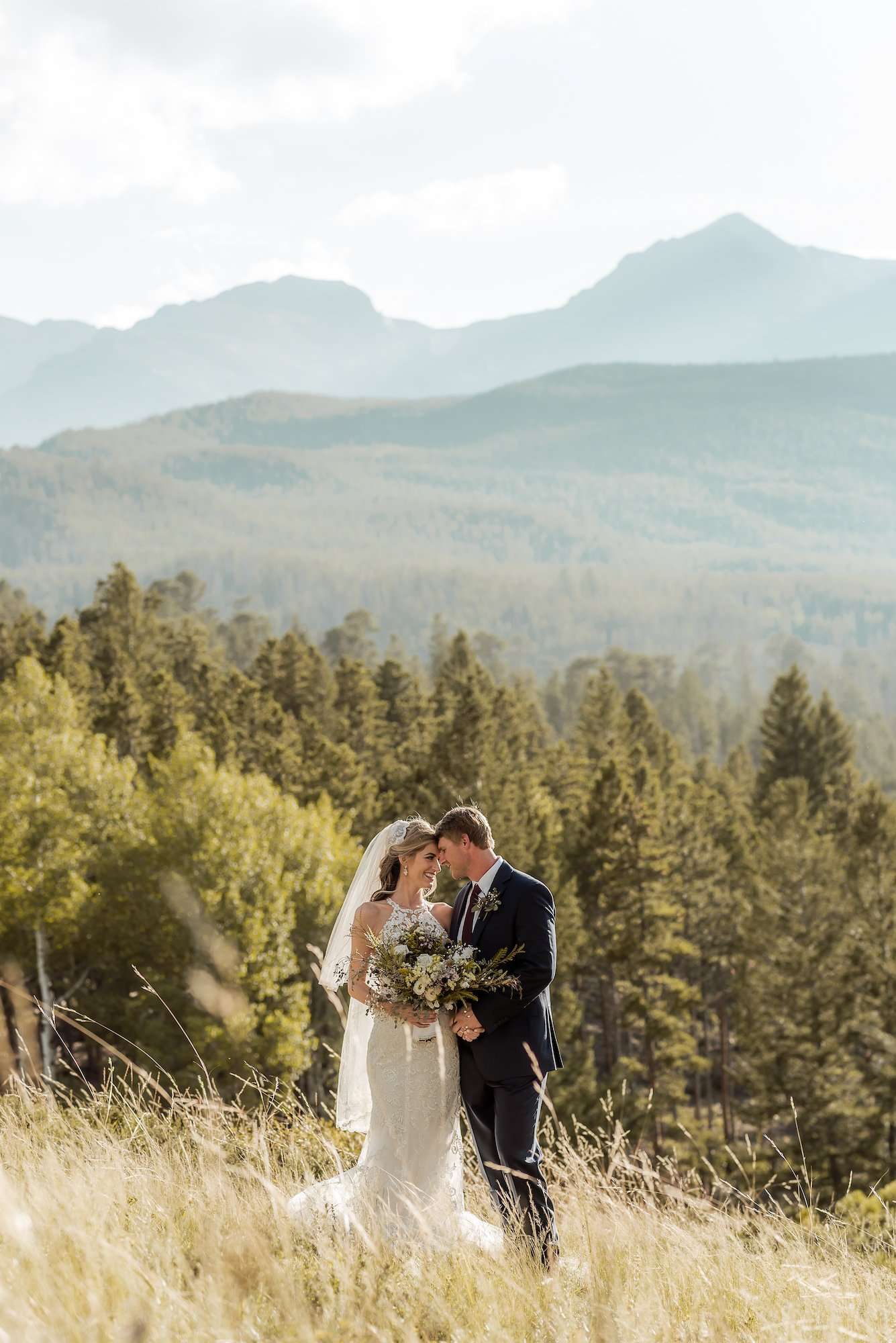 Romantic Rocky Mountain National Park Wedding Day