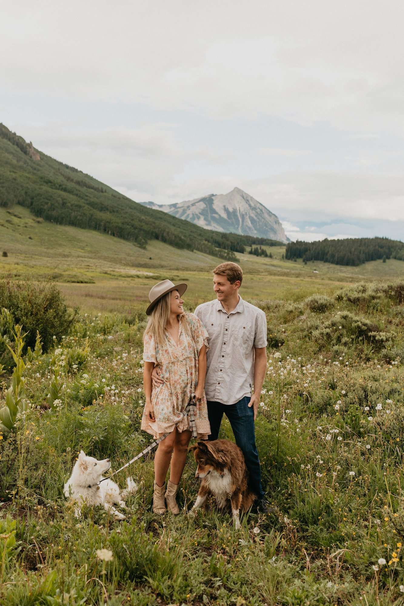 Wildflower Crested Butte Engagements