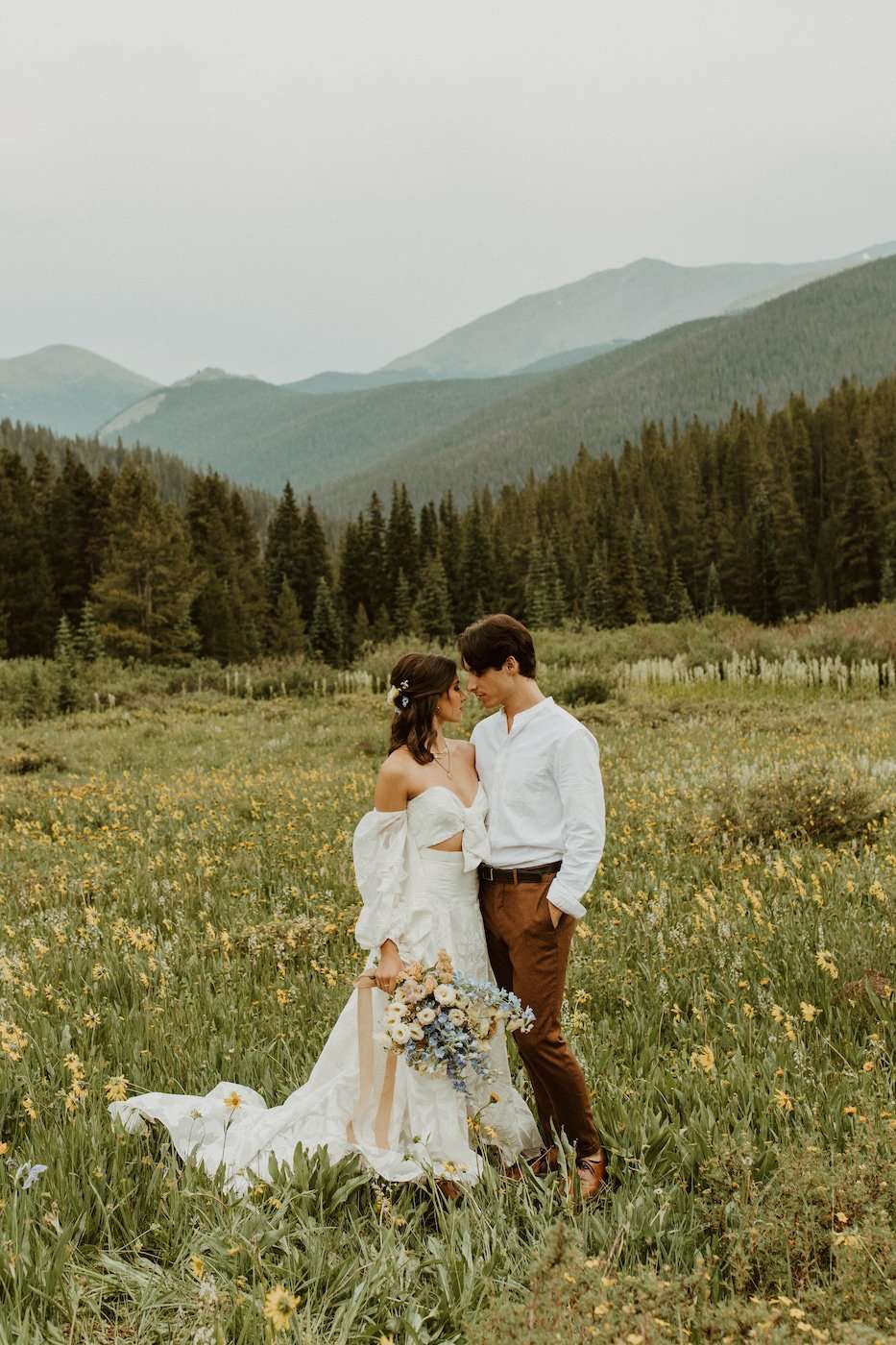 Wildflower Elopement Inspiration