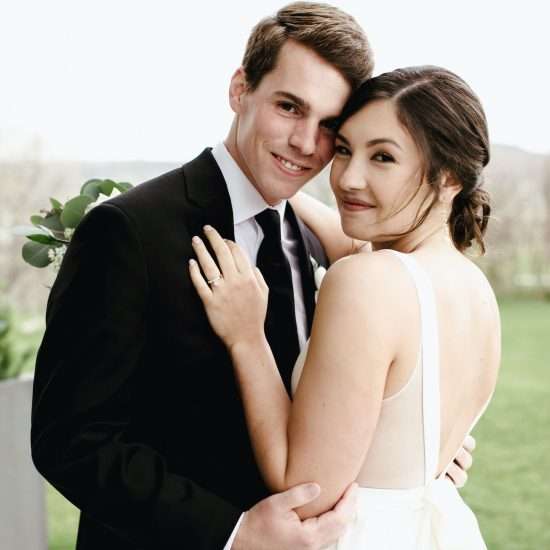 Classic Black and White Colorado Wedding Day