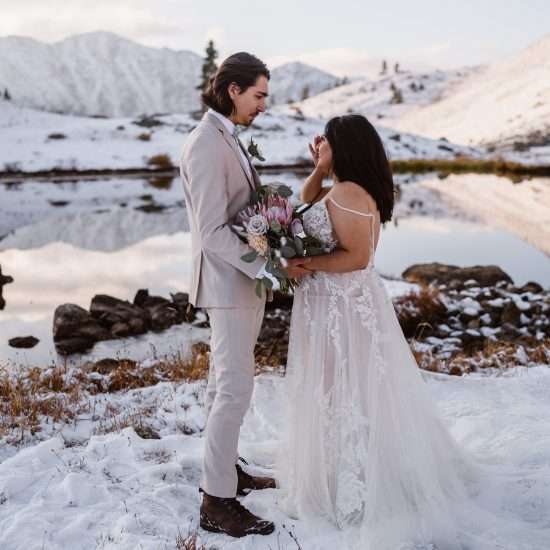 Dramatic and Heartfelt Colorado Elopement