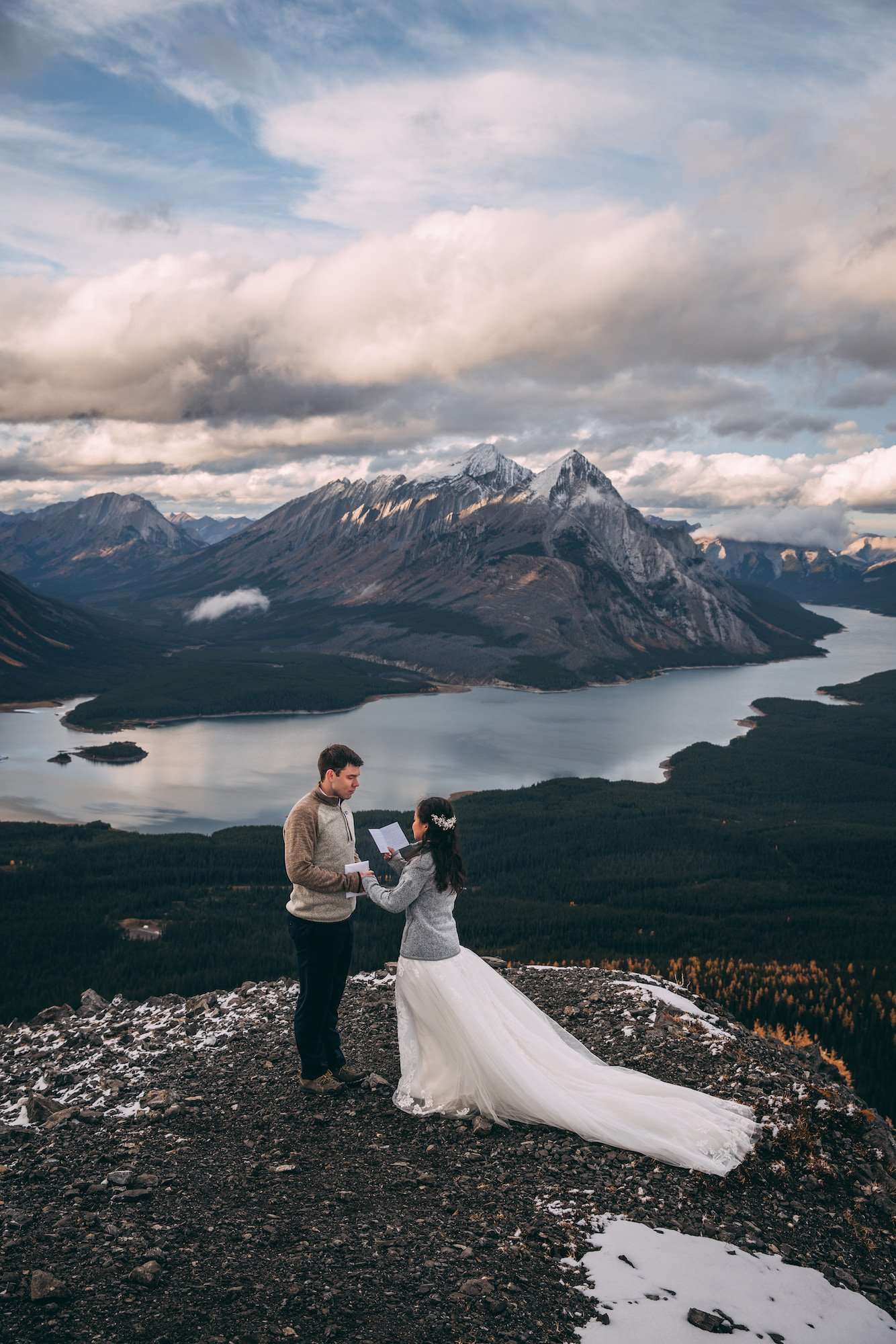 Dreamy and Picturesque Alberta Elopement
