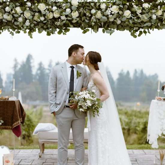 Intimate Persian and Canadian Wedding Ceremony