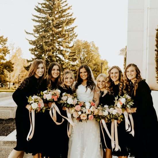 Joyful Fall Wedding Day in Idaho