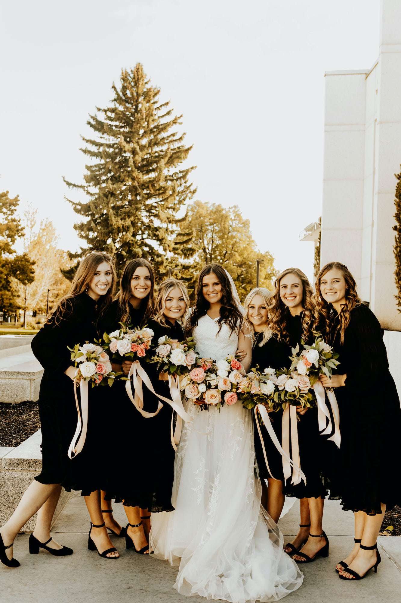 Joyful Fall Wedding Day in Idaho