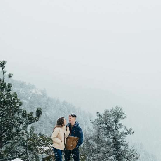Snowy Boulder Engagements