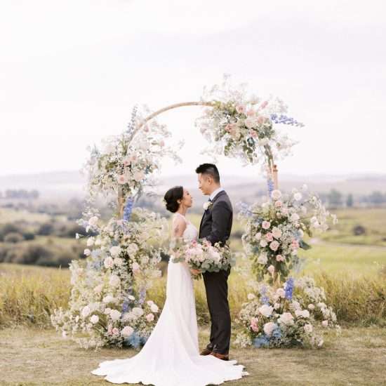 Soft and Romantic Alberta Wedding