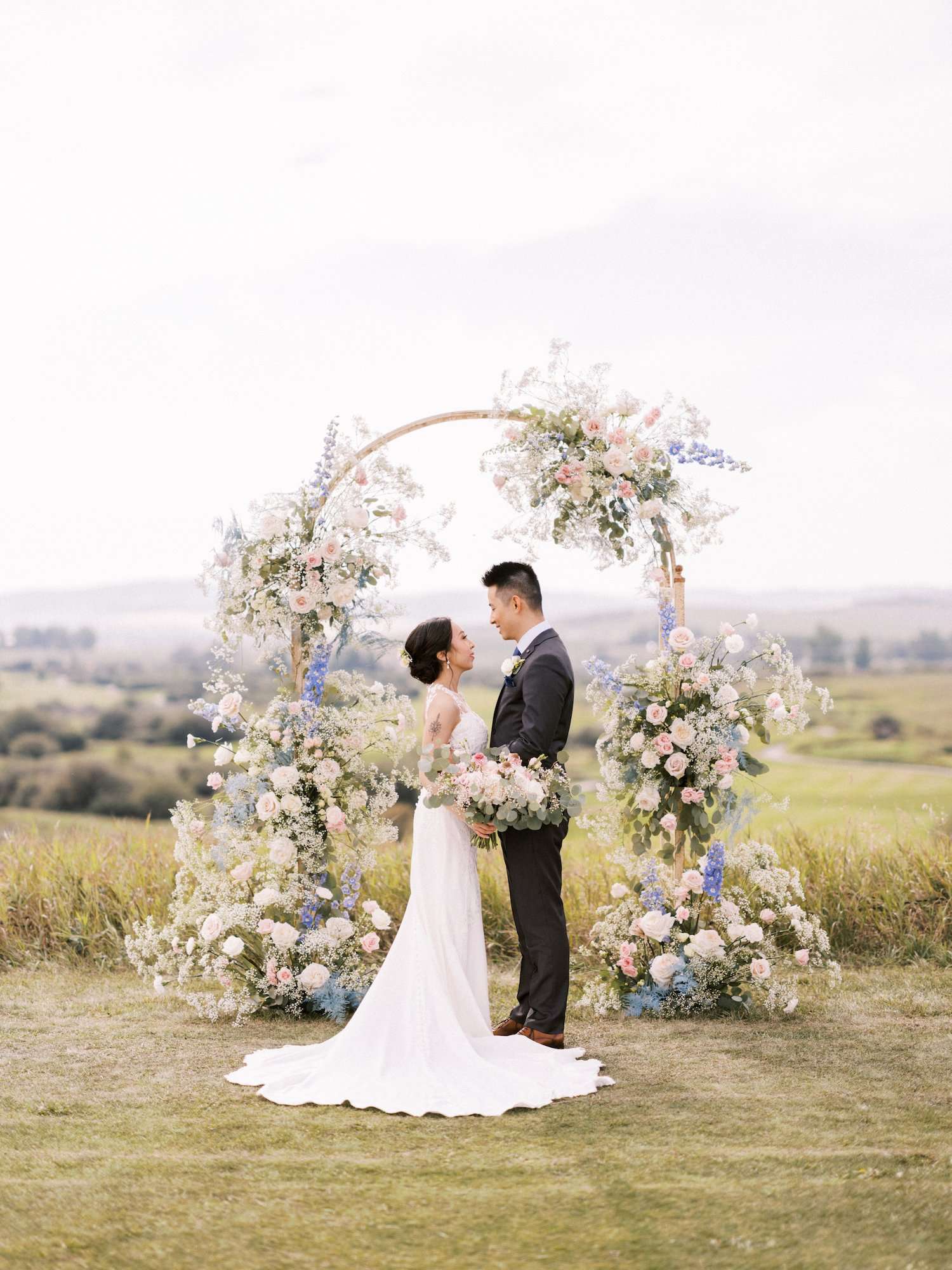 Soft and Romantic Alberta Wedding