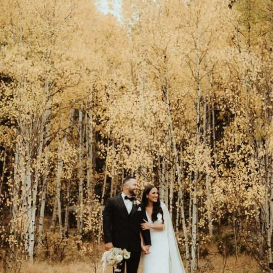 Intimate Fall Wedding Day in Colorado